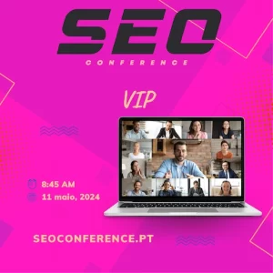 evento seo conference - bilhete vip